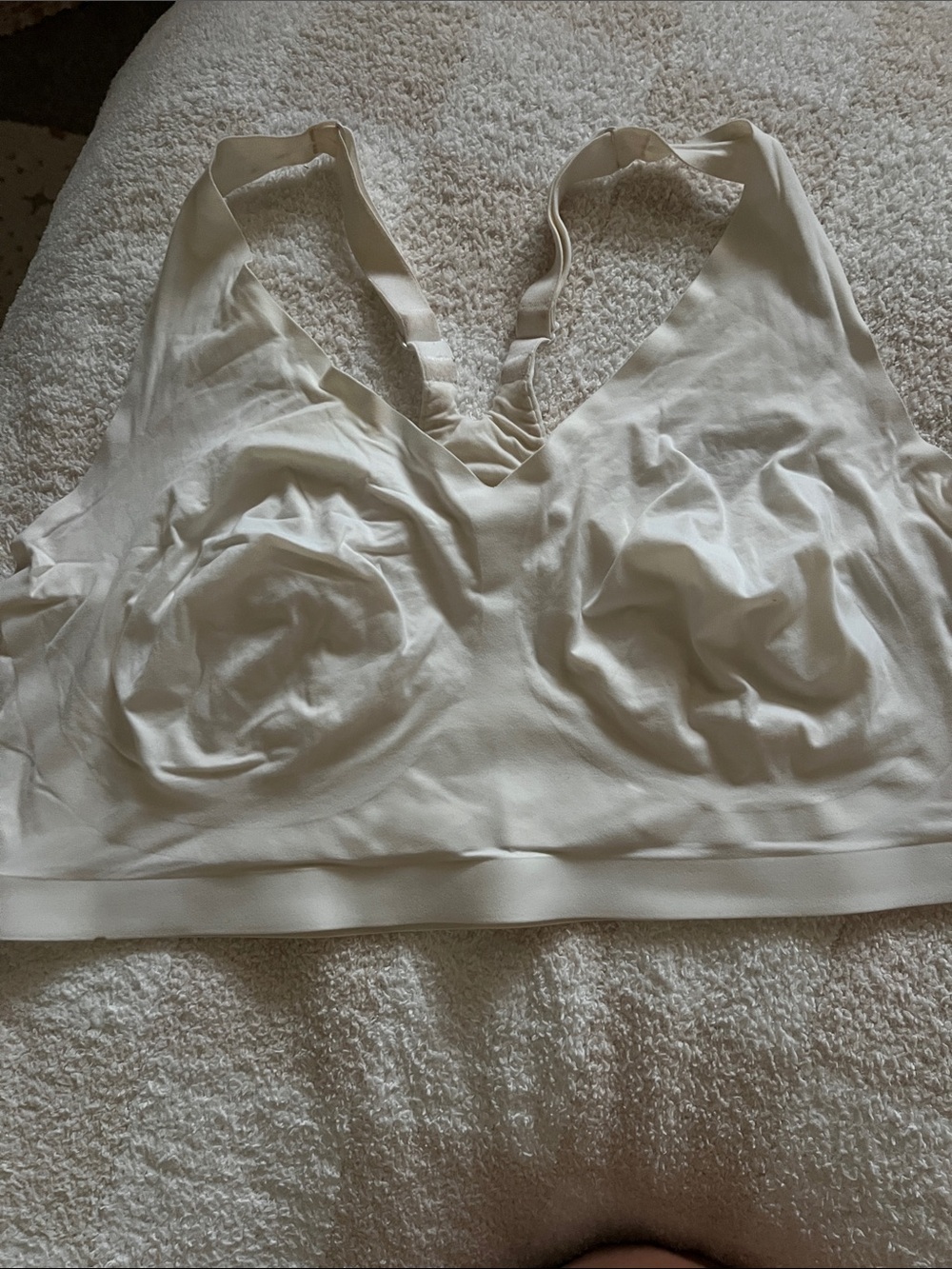Soma Ivory Seamless Stretch Bralette